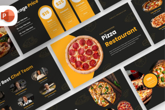 Pizza Restaurant PowerPoint Template